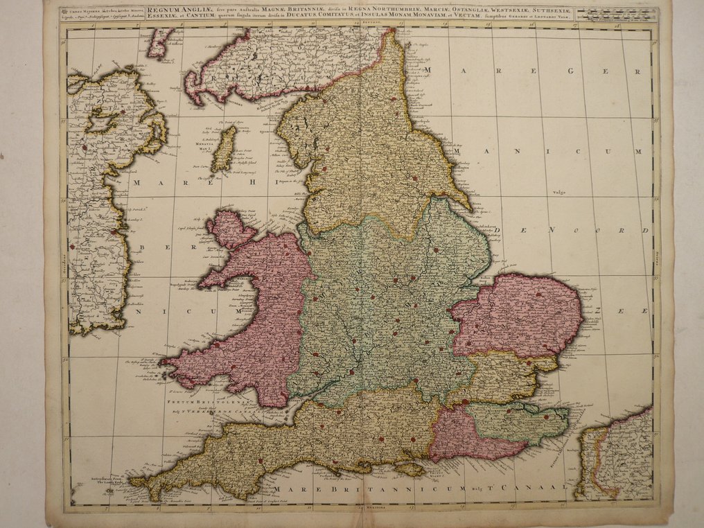 Ηνωμένο Βασίλειο - Σκωτία; Gerard et Leonard Valk - Regnum Angliae - 1681-1700 #1.0