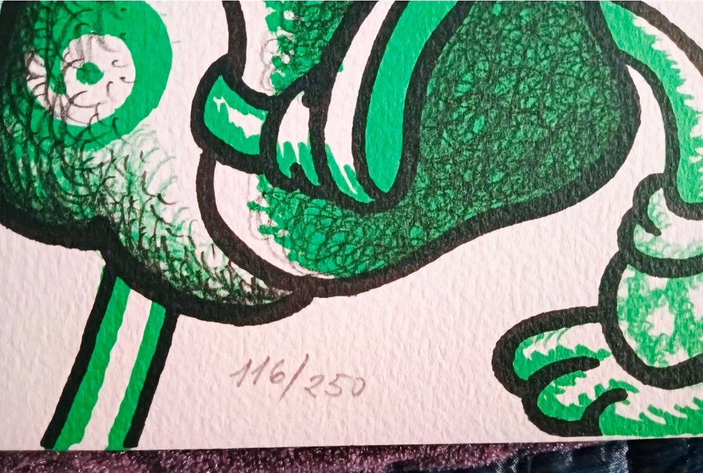 Peter Saul (1934) - Olympic Centennial. Hand signed. 1992 #3.2