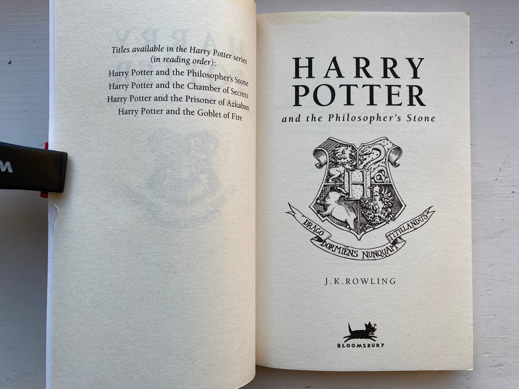 J.K. Rowling - Harry Potter 7 volumes Complete Book Set. (with errors). - 1997-2007 #4.3