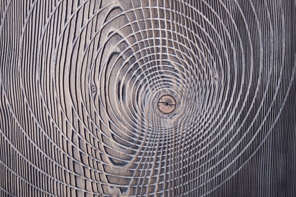 Arcangelo Ambrosi - Interferenza 016 - Propagazione - Legno #2.1