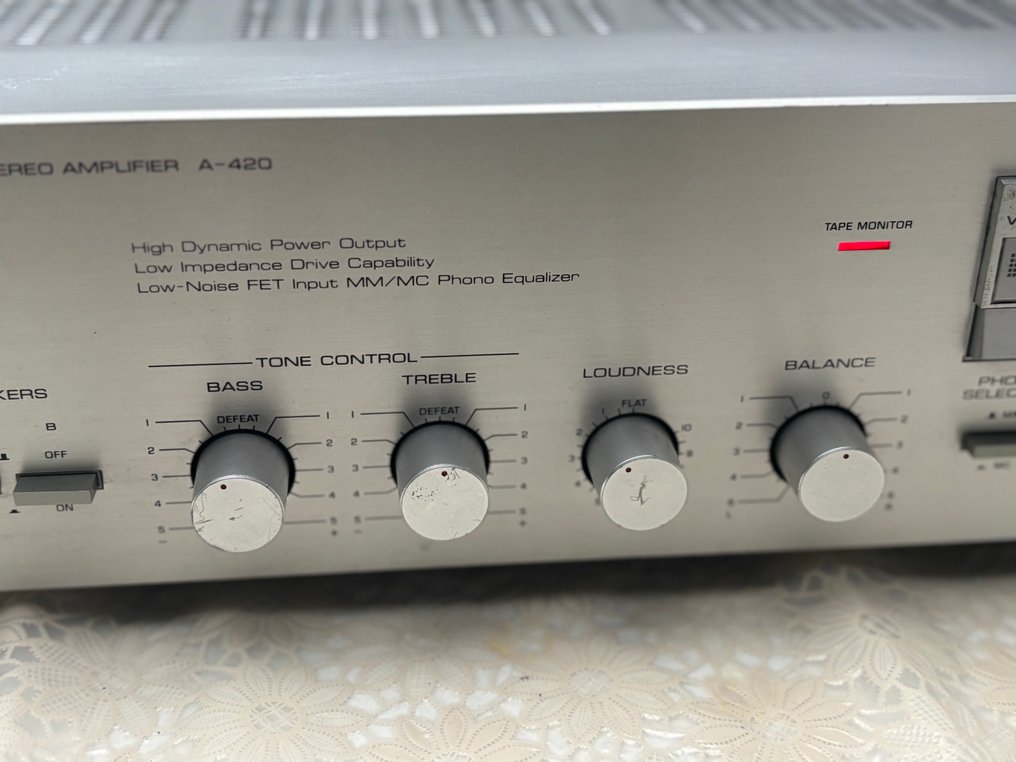 Yamaha - A-420 Natural Sound Stereo Amplificator stereo în stare solidă #2.1