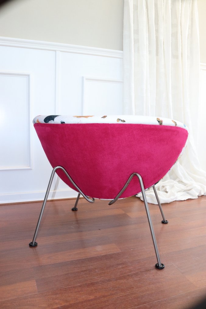 Artifort - Pierre Paulin - Πολυθρόνα - φέτα πορτοκαλιού - Textile - Νέως επιπλωμένο #3.2