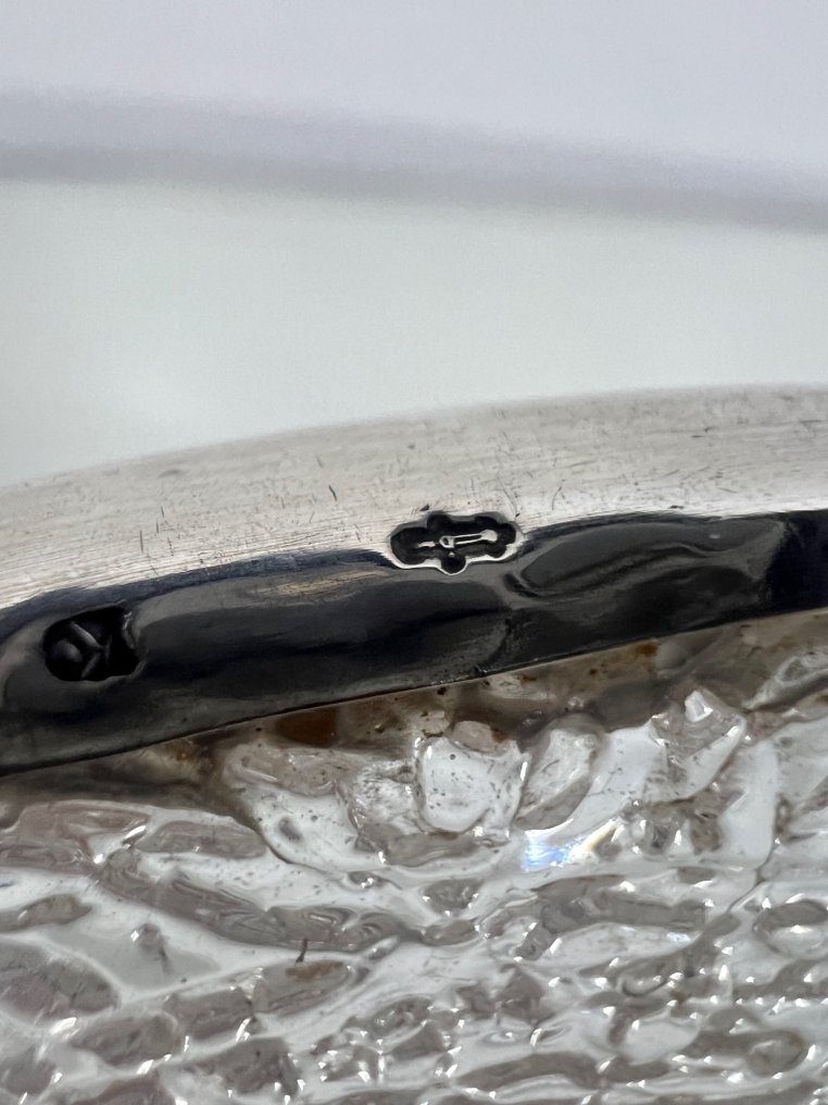 Kempen & Zn - 托盤 - Vide Poche - 托盘 - .833 銀 - 冰霜设计 #4.3