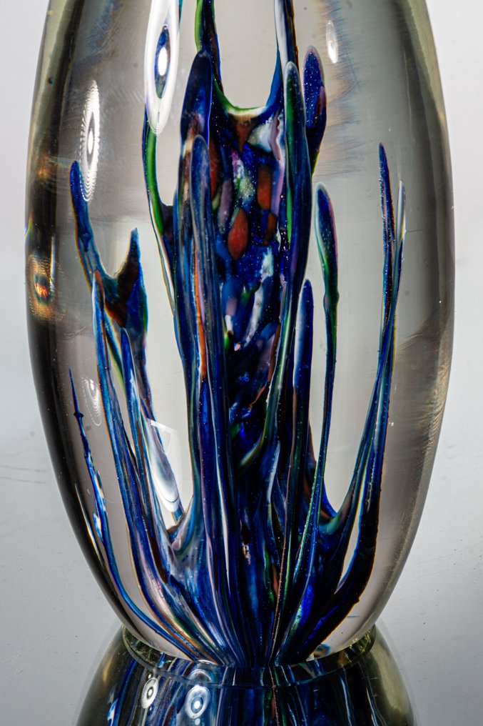 Strathearn - 紙鎮 - "Tropic" - Height 12,7 cm - 玻璃 #3.2