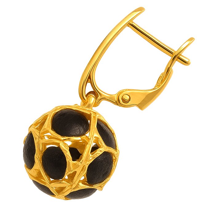 Pendientes - 18 quilates Oro amarillo #1.0