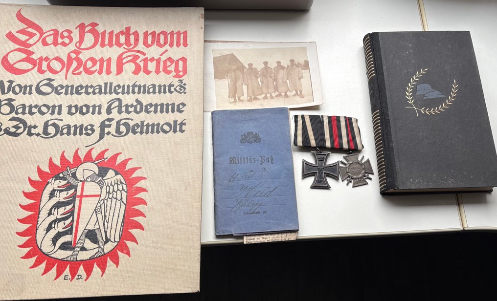 Γερμανία - Στρατιωτικό μετάλλιο - Πρώτος Παγκόσμιος Πόλεμος 1914-1918 #1.0