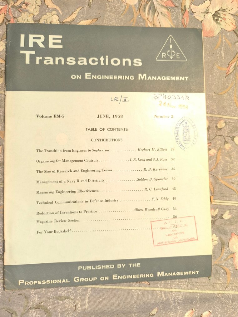 Multiples - Transactions of the I.R.E. - 1954-1961 #3.2
