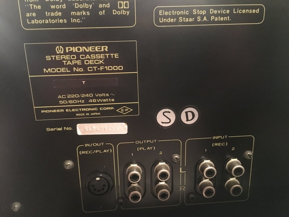 Pioneer - CT-F1000 Κασετόφωνο #4.3