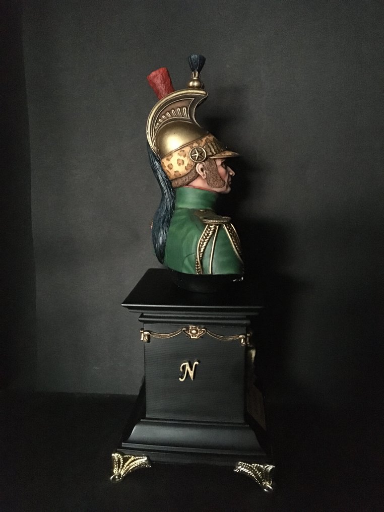 Verlinden Productions - Byste, Officier de Dragon de la Garde, France 1810 - 20 cm - Resin #3.2
