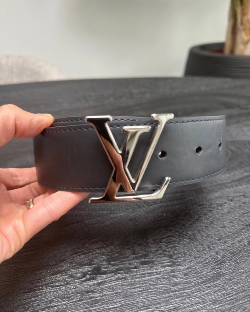 Louis Vuitton - LV Optic Damier Graphite 40mm Reversible Belt - Cintura #1.0