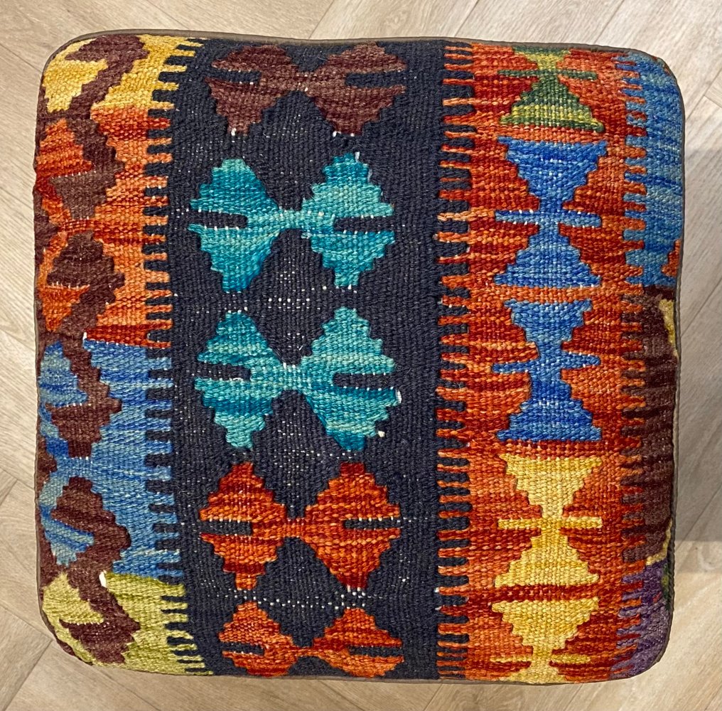Kelim Poef (Unused/New) - Carpet - 36 cm - 36 cm #4.3