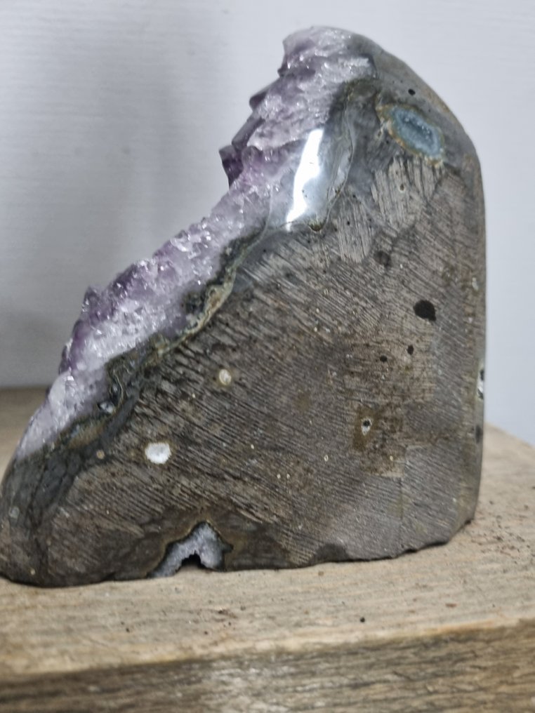 高品质 - 大紫水晶 奢华展台 - 高度: 115 mm - 闊度: 115 mm- 1250 g #4.3