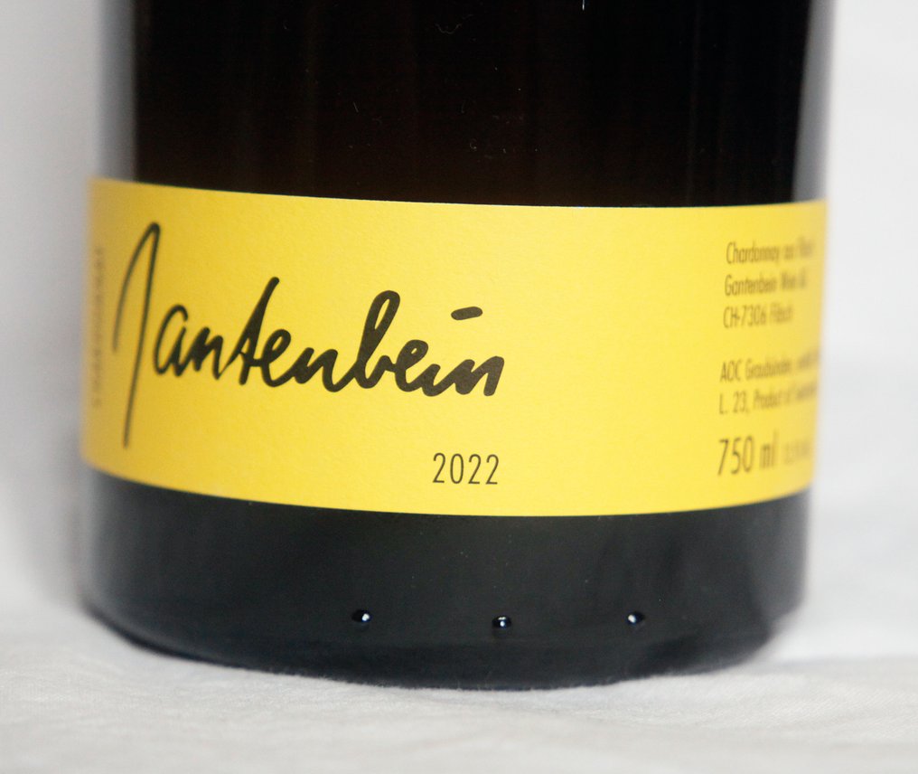 2022 Gantenbein, Chardonnay - Graubünden - 1 Pullo (0.75L) #1.0