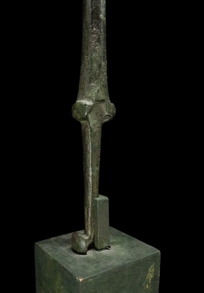 Δυτικά Ασιατικά - Πολύ μεγάλη αιχμή δόρατος από χαλκό - 37 εκ. - Luristan - Εξειδικευμένη από τον Laurent Dodier #4.3