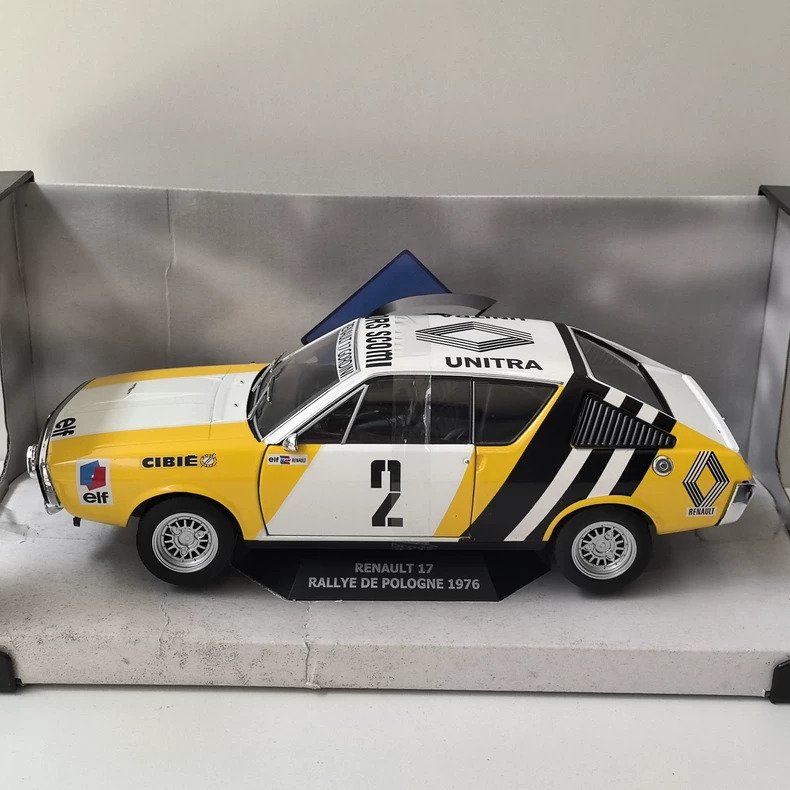 Solido 1:18 - Αυτοκίνητο μοντελισμού - Renault 17 Rallye de Pologne 1976 #1.0