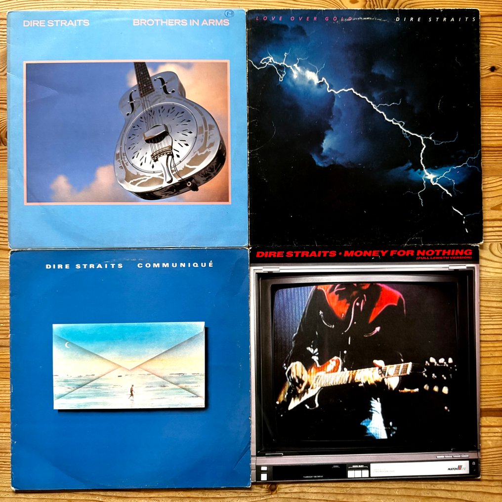 Dire Straits - 3 x albums + 1 x 12" Maxi single - Multiple titles - LP - Stereo - 1979 #1.0