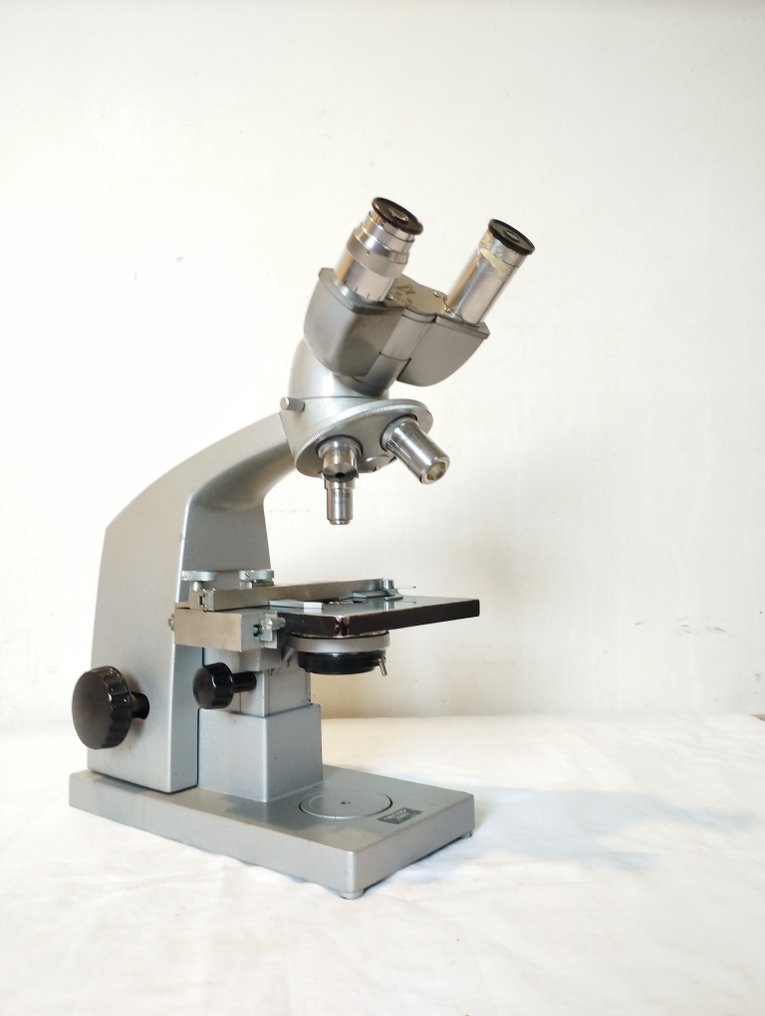 Microscope - rare - 1950 - Austria - Ancien Instrument scientifique de laboratoire Reichert optique #1.0