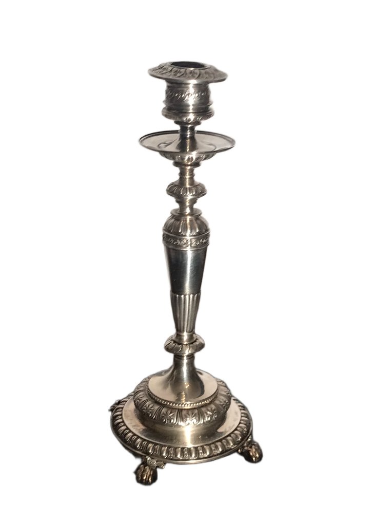 Guldsmedsaktiebolaget GAB - Stockholm - 枝状大烛台 - .830 银 - 1897年,瑞典 #1.0