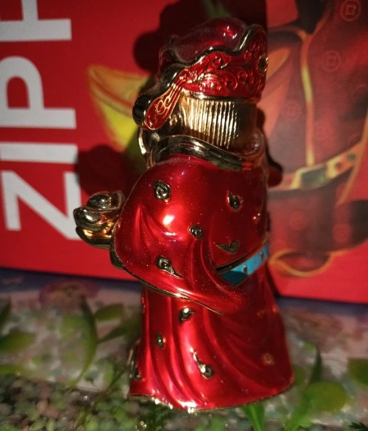 Zippo - Αναπτήρας τσέπης - Σμάλτο, Gold-plated, Χάλυβας #3.2