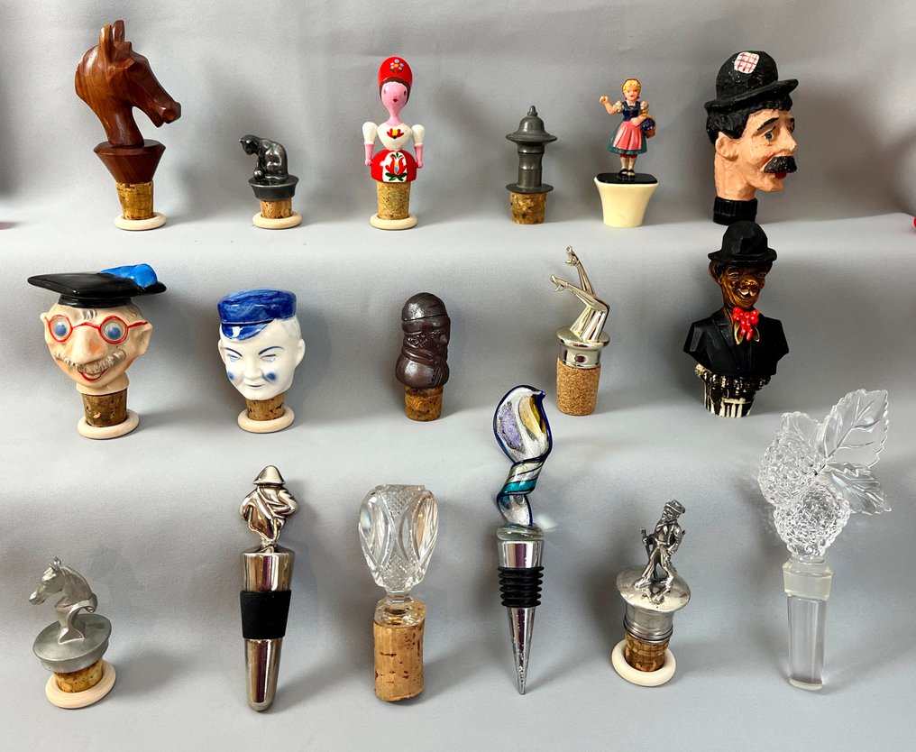 Temasamling - Flesstoppen en schenkkurke - Div. merken #1.0