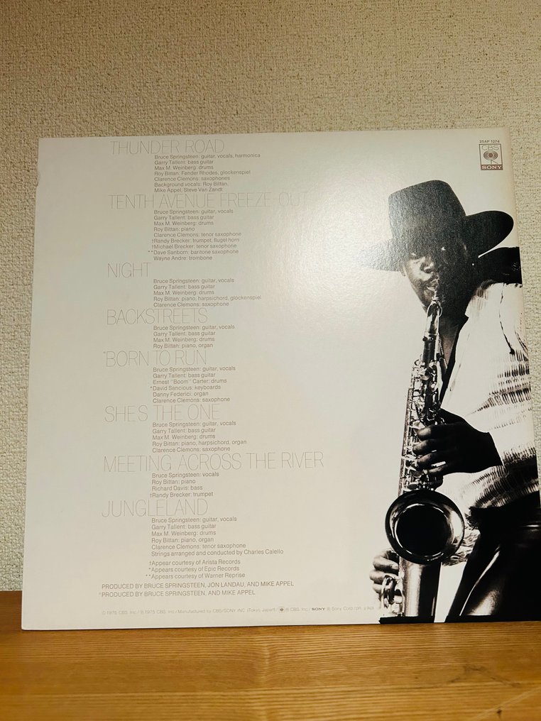 Bruce Springsteen - Born to Run - 黑胶唱片 - 日本媒体 - 1978 #1.0