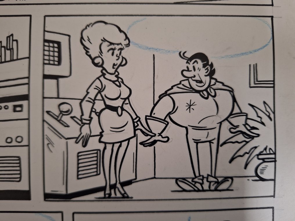 Goossens, Eugeen - 1 Original page - Jerom - 1975 #2.1