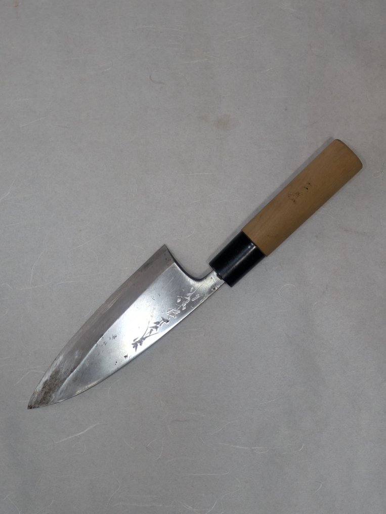 厨刀 - Kitchen knife set - 铁, 木 - 日本 - 传统和出刃刀 东正宗/花义长/伊吹/濃州孙六 #4.3