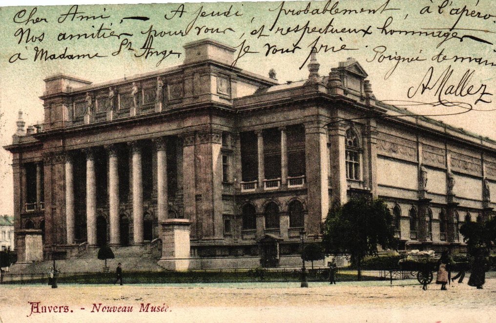 比利時 - 安特卫普 - 明信片 (200) - 1905-1950 #3.2