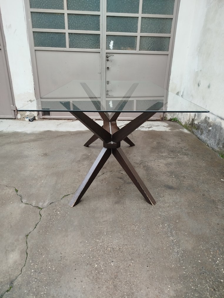 Table à manger - Verre - Table pour six personnes #4.3