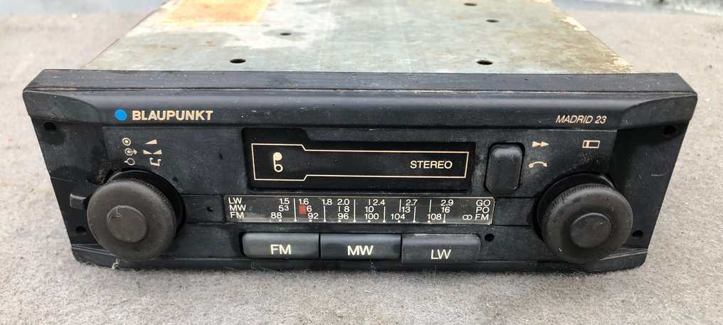 autoradio - Blaupunkt - Madrid 23 - 1980 #1.0