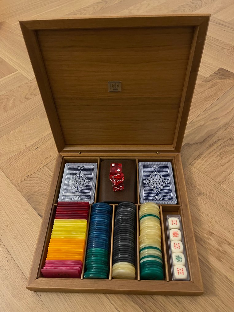 撲克牌套裝 - Dal Negro A28 Ducale - 木 #1.0