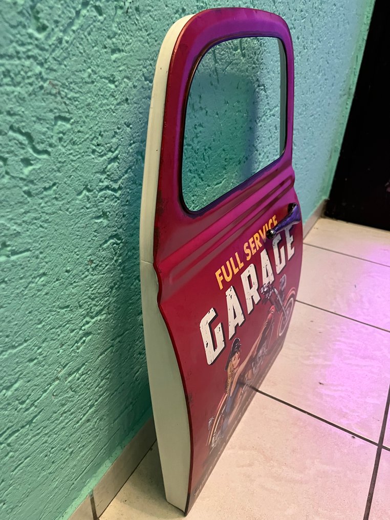 Garagentorpaneel - Schild - Metall, Stahl #4.3