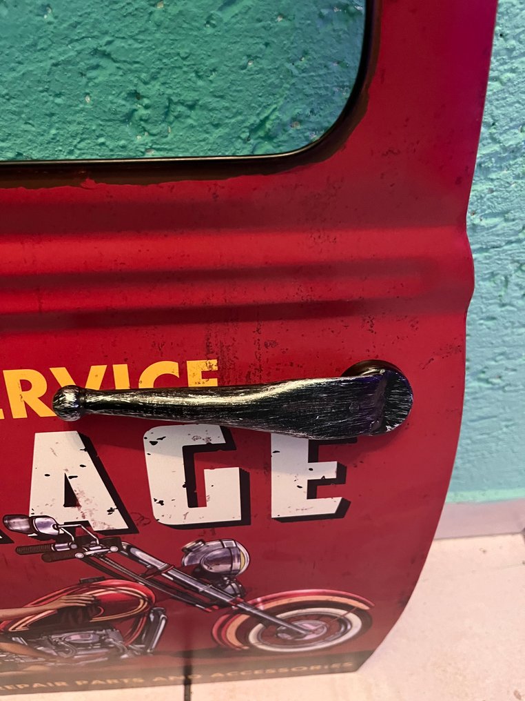 Garagentorpaneel - Schild - Metall, Stahl #2.1