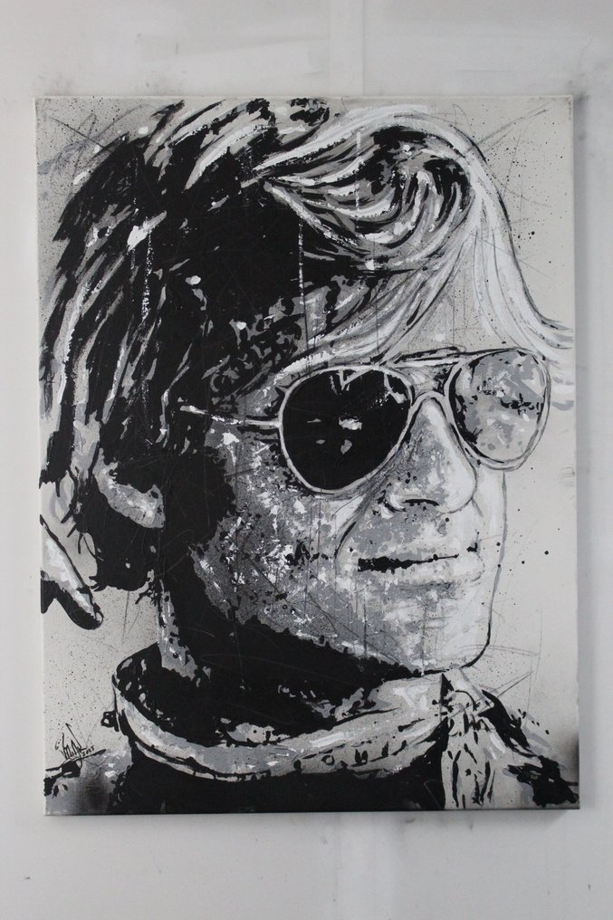 Robert Redford -Handpainted and signed - by artist Vincent Mink. - Portrait #1.0