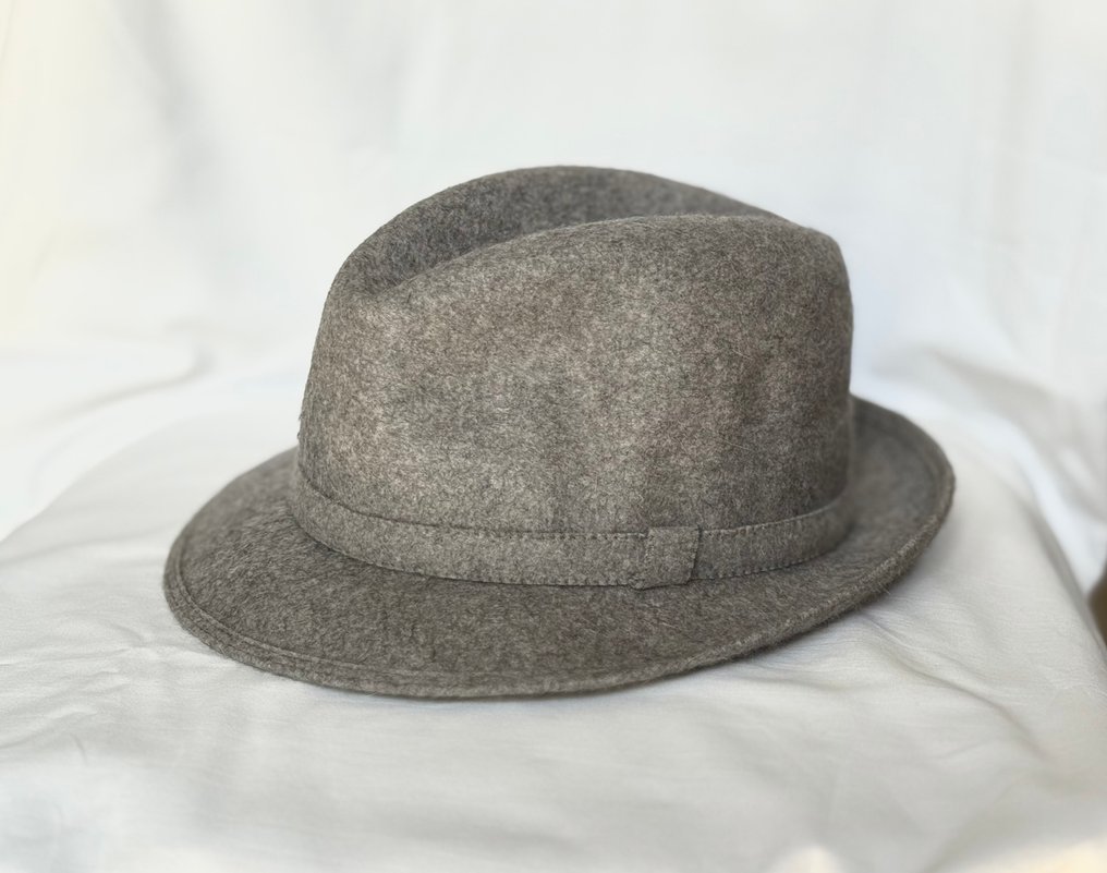 Borsalino - Hoed - Konijn, Leder #1.0