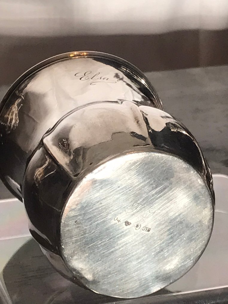 Gustaf Theodor Folcker - Year 1844 - Ποτήρι ζέσεως - .830 silver - Σουηδία, Στοκχόλμη #4.3