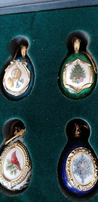 圣诞小饰品 Faberge - 镀金 #3.2