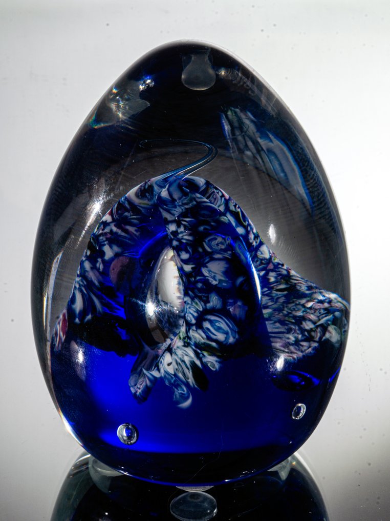 Caithness Glass - Alastair MacIntosh - 纸镇 - "Déjà-Vu" (2001) – Höhe 9,0 cm - 玻璃 #4.3