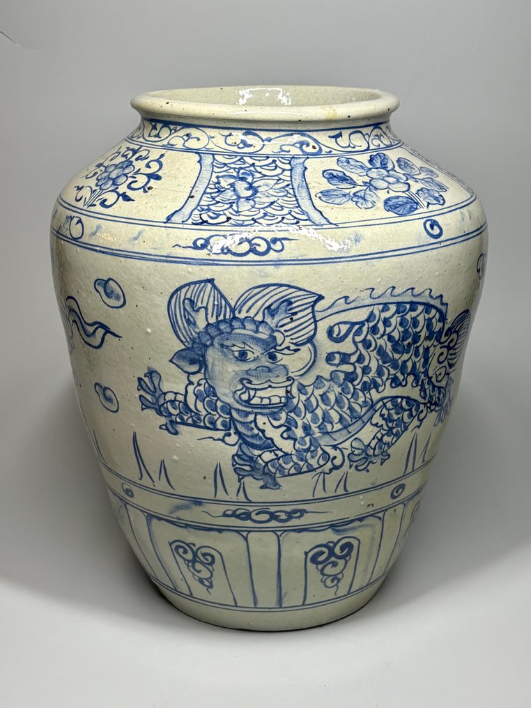 Jar - Stoneware - Gingerpot from the late Qing Dynasty #1.0