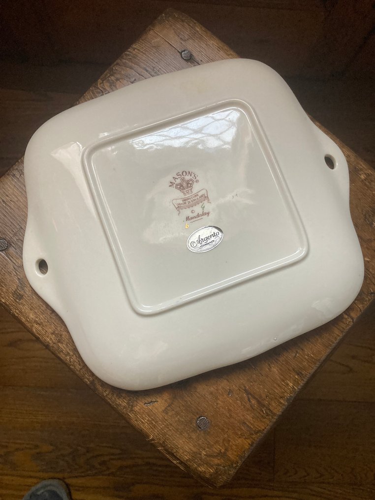 Mason's - Pie dish - Mandalay - Ironstone #3.2