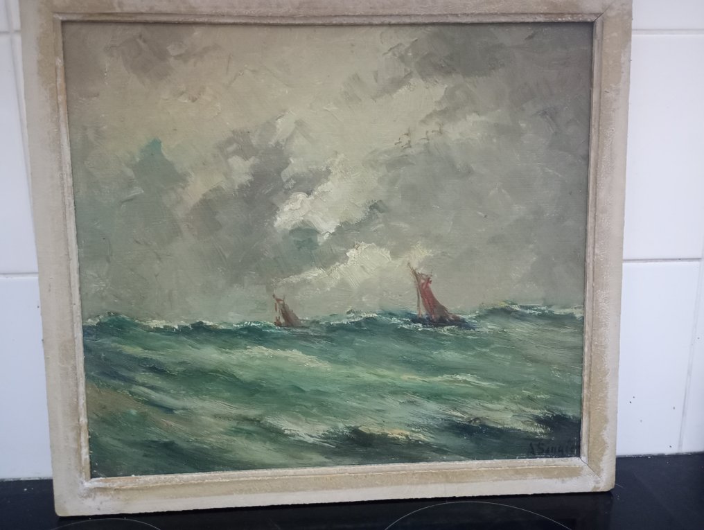Sengier Achille  (1886 - 1964.) - Marine #1.0