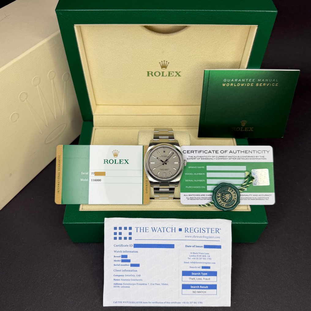 Rolex - Oyster Perpetual - 116000 - Unisex - 2018 #1.0