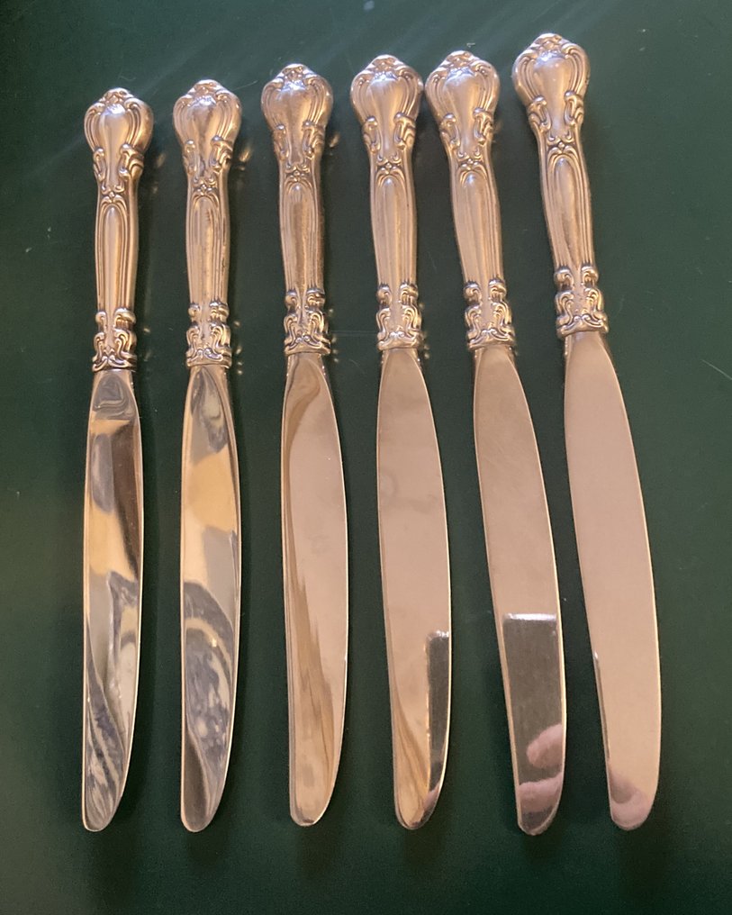 Gorham - Conjunto de facas de mesa - Chantilly - .925 prata #3.2
