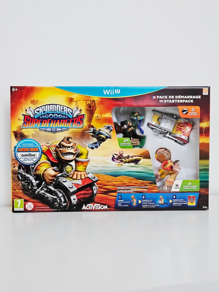 Nintendo - Wii u - Skylanders Super Chargers Donkey Kong Starter Pack - Βιντεοπαιχνίδια - Στην αρχική του συσκευασία #1.0