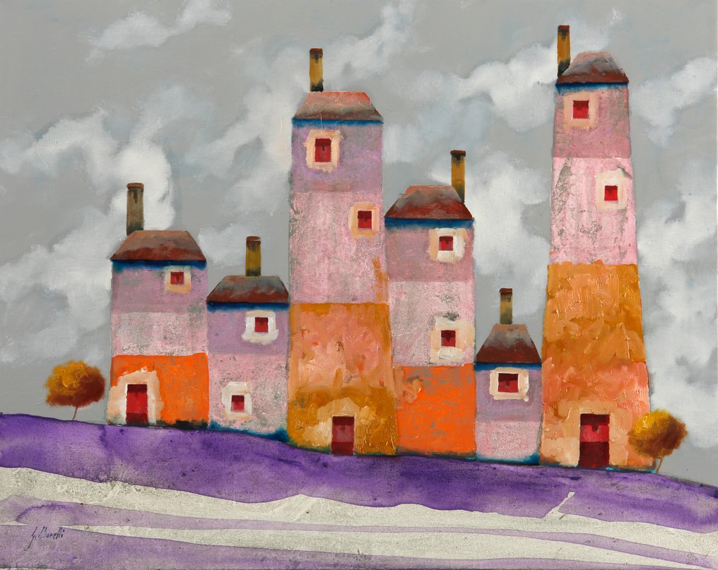 Guido Borelli - Borgo viola #1.0