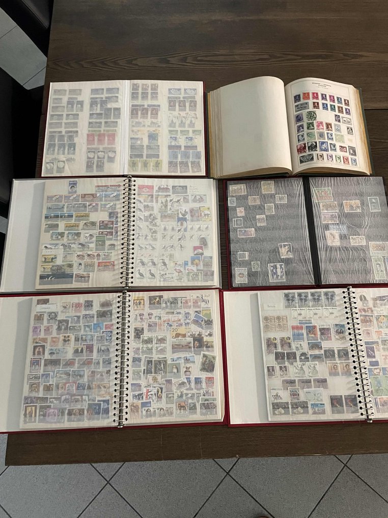 世界 1860/1960 - Oud Davo 书籍世界，补充了其他国家。6个相册中有超过200张照片。 #1.0