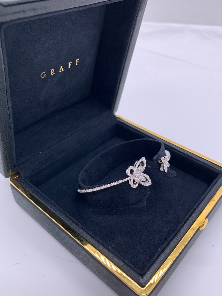 手鈪 - 18 克拉 白金 - Graff #4.3