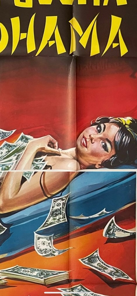 Matsuki -  - 电影道具 松木的爱情在横滨变得炽热，意大利原版海报。 #2.1