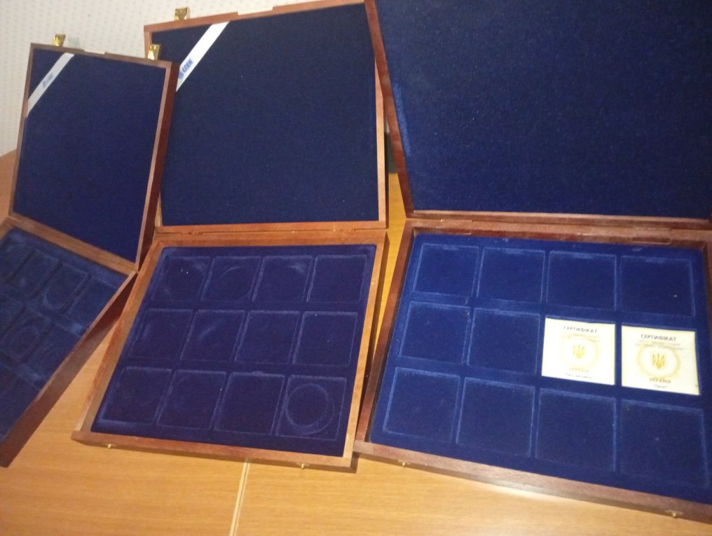 Tilbehør. Lotto 3 Cassette in legno  (Ingen mindstepris) #1.0