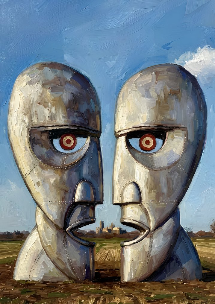 Pink Floyd - By artist Andrea Boriani - Handmade Digital Art - High Quality Giclee - 1/20 #1.0